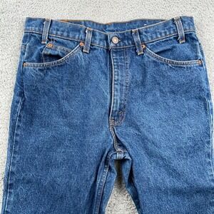 VTG Levis 517 Jeans Mens 34x30 Blue Bootcut Orange Tab Made in USA 80s 33x29